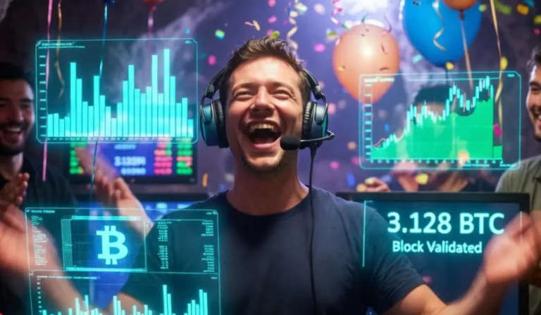 Minerador solitário de Bitcoin