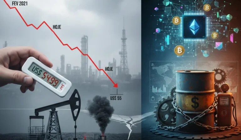 Preço do Petróleo Americano Cai