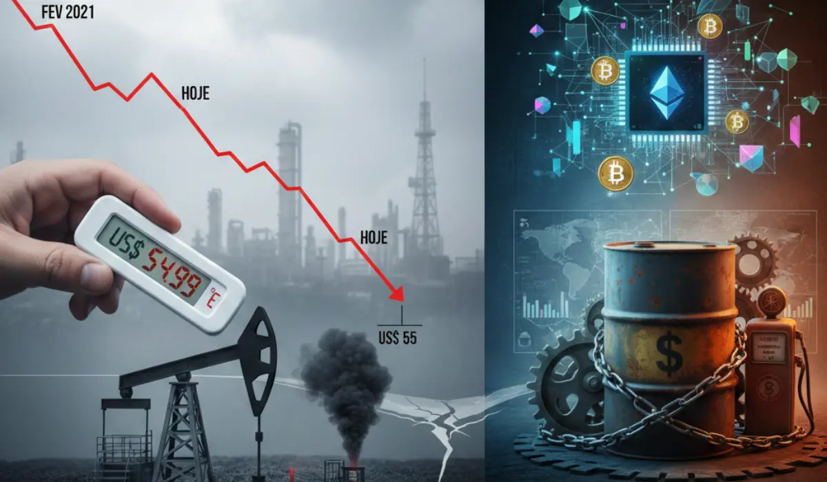 Preço do Petróleo Americano Cai