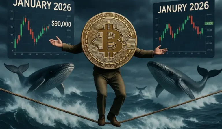 Bitcoin Dançando na Corda Bamba