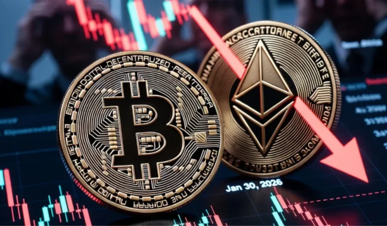 Bitcoin e Ethereum despencam