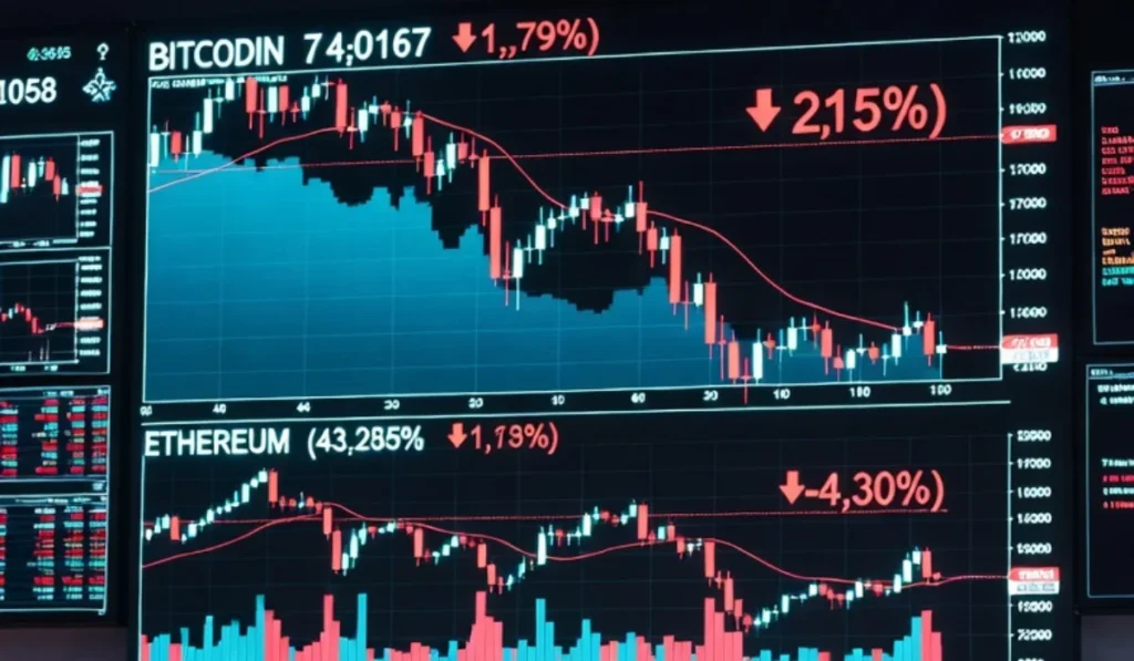 Bitcoin e Ethereum despencam o que aconteceu e o que isso significa para você
