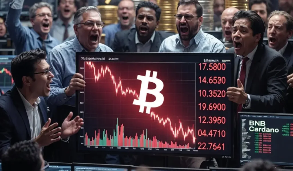 Bitcoin Despenca e Abala o Mercado Enquanto Ouro e Prata Disparam