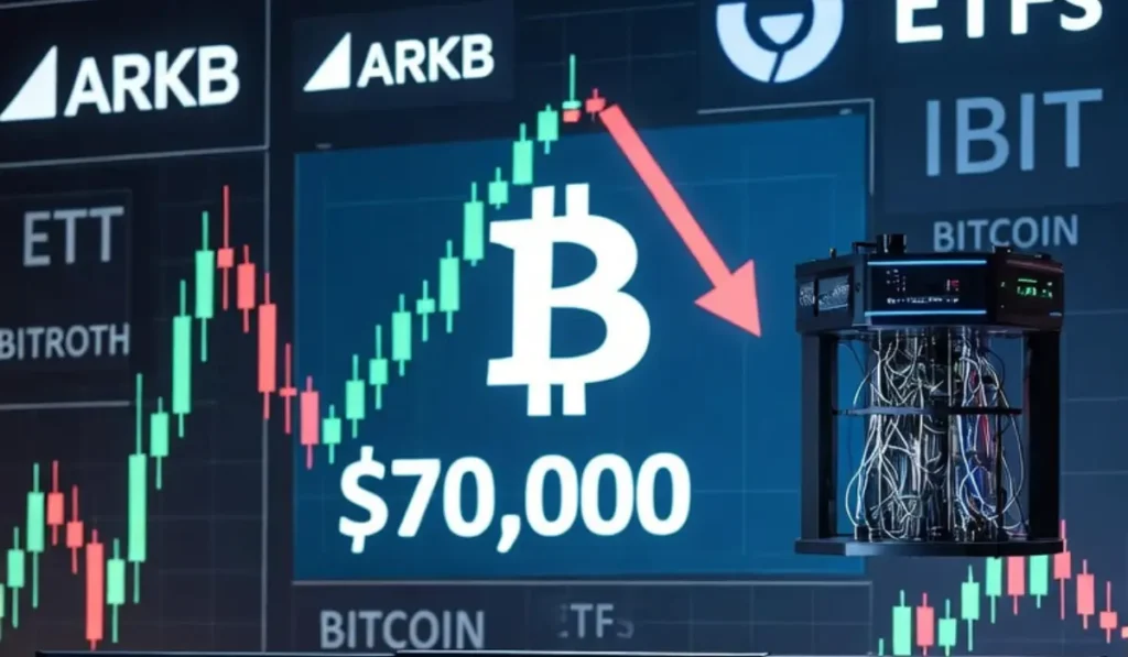 Bitcoin na Faixa dos US$ 70.000 Por Que o Mercado Ainda Está com o Pé no Freio