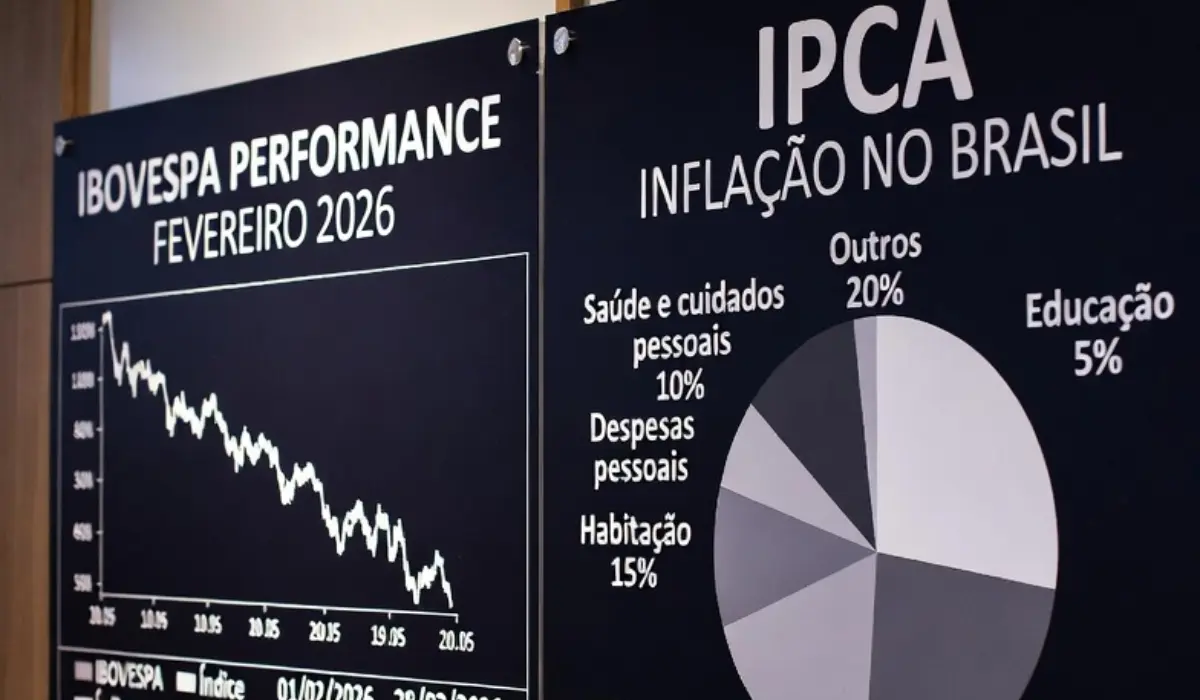 Ibovespa cai no último dia de fevereiro