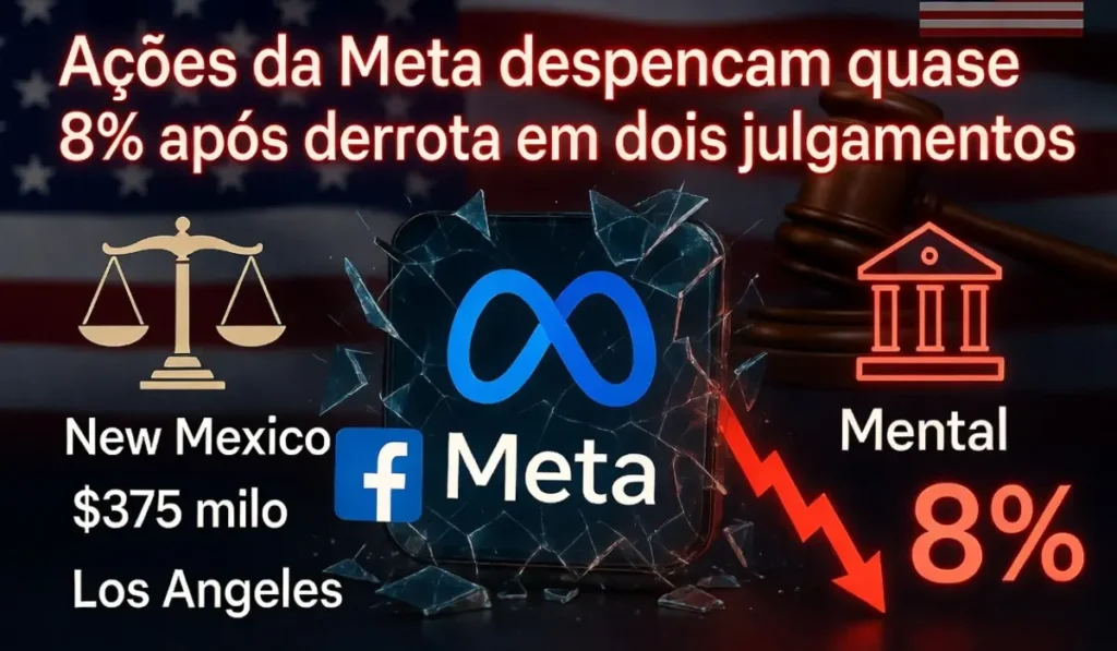 Ações da Meta Despencam Quase 8% O Que Está Por Trás da Queda