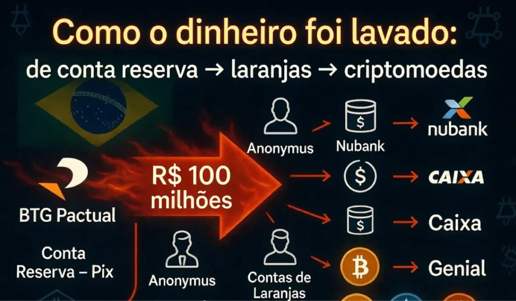 Ataque Hacker ao BTG Pactual Mais de R$ 100 Milhões Desviados em um Único Domingo