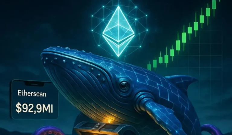 Baleia do Ethereum Retira US$ 92,9 Milhões da Kraken