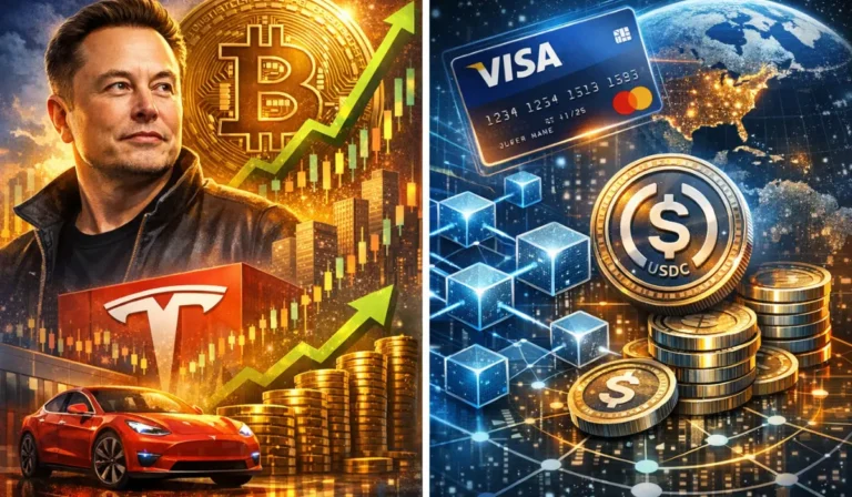 Tesla e Visa apostam em cripto