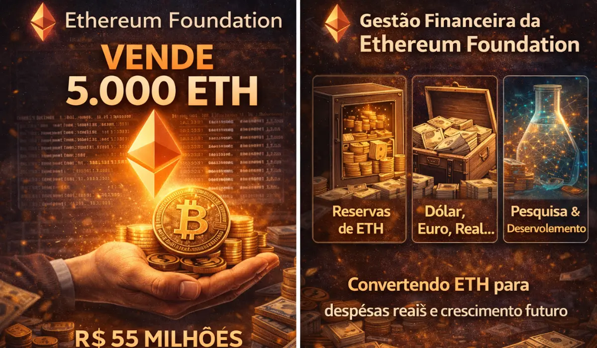 Ethereum Foundation Vende 5.000 ETH