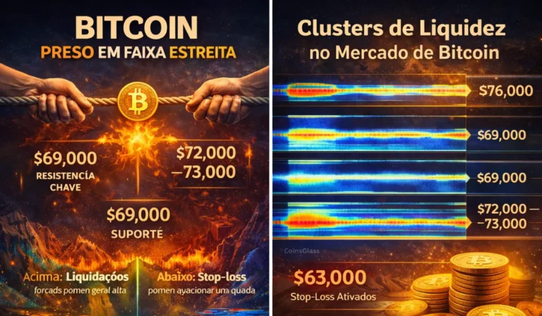 O Bitcoin Está Preso Numa Faixa Estreita