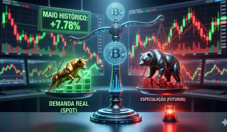 Bitcoin Registra o Melhor Abril em 12 Meses