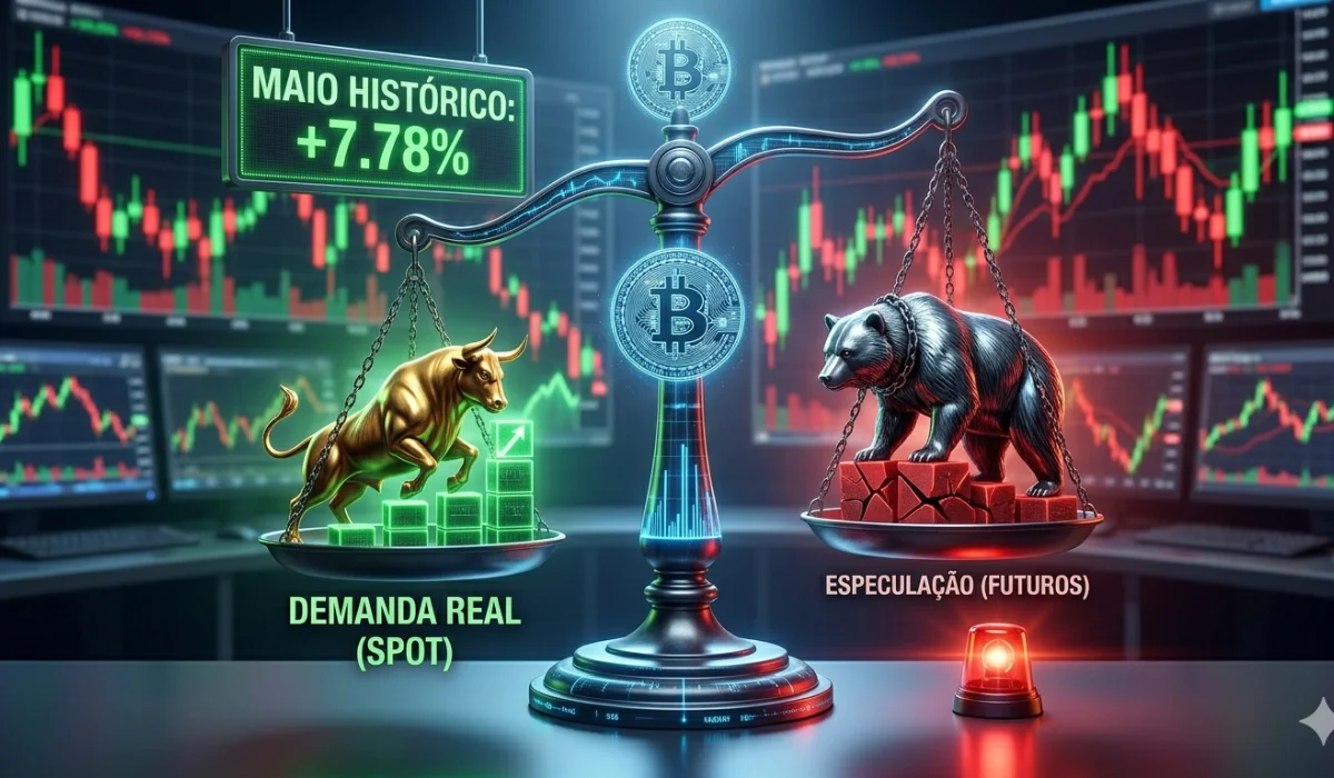 Bitcoin Registra o Melhor Abril em 12 Meses