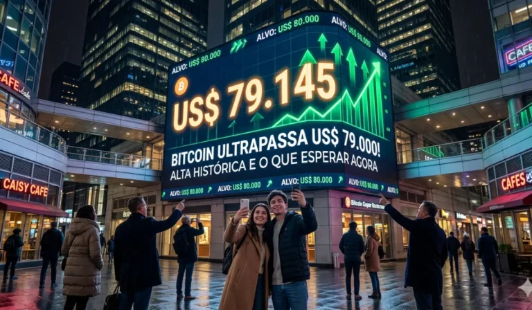 Bitcoin Ultrapassa os US$ 79.000