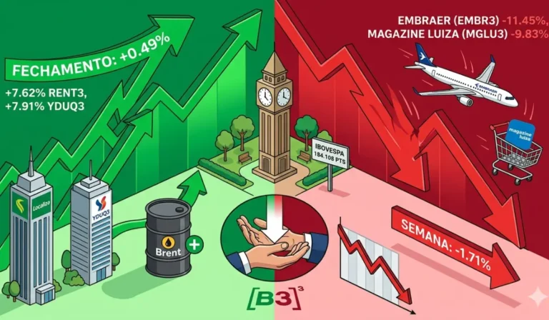 Ibovespa Recupera Fôlego na Sexta