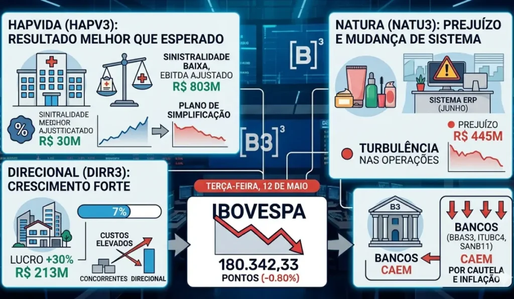 Ibovespa cai e flerta com os 180 mil pontos o que está por trás dessa queda e o que isso significa para o seu bolso